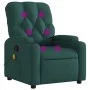 Dark green fabric reclining massage chair by , Armchairs - Ref: Foro24-372497, Price: 237,37 €, Discount: %