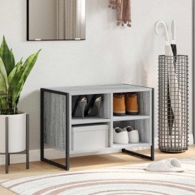 Armario para Zapatos Gris Sonoma 60 x 35 x 44 cm en Zapateros y organizadores de calzado | Comprar online en Foro24