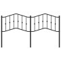 Kopfteil aus schwarzem Metall, 160 cm von , Kopf- und Fußteile - Ref: Foro24-373824, Preis: 36,98 €, Rabatt: %
