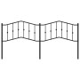 Kopfteil aus schwarzem Metall, 193 cm von , Kopf- und Fußteile - Ref: Foro24-373826, Preis: 36,19 €, Rabatt: %