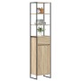 Gabinete de Baño Sonoma 40 x 30 x 180 cm Madera contrachapada en Tocadores de baño | Comprar online en Foro24