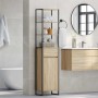 Gabinete de Baño Sonoma 40 x 30 x 180 cm Madera contrachapada en Tocadores de baño | Comprar online en Foro24