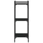 Librería de 3 estantes madera de ingeniería negro 40x30x86 cm de , Librerías y estanterías - Ref: Foro24-837627, Precio: 31,9...