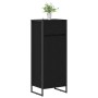 Gabinete de Baño con cajón Roble Negro 40 x 30 x 100 cm en Tocadores de baño | Comprar online en Foro24