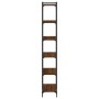 Bücherregal 6 Regale Eiche braun 80x30x188 cm von , Bücherregale und Regale - Ref: Foro24-837686, Preis: 83,80 €, Rabatt: %