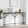 Konsolentisch Holzwerkstoff Räuchereiche 140x23x75 cm von , Seitentische - Ref: Foro24-837774, Preis: 57,33 €, Rabatt: %