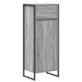Gabinete de Baño con cajón Gris Sonoma 40 x 30 x 100 cm en Tocadores de baño | Comprar online en Foro24