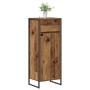 Gabinete de Baño con cajón Madera Vieja 40 x 30 x 100 cm en Tocadores de baño | Comprar online en Foro24
