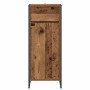 Gabinete de Baño con cajón Madera Vieja 40 x 30 x 100 cm en Tocadores de baño | Comprar online en Foro24