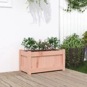 Solid Douglas fir wood planter 60x31x31 cm by , Pots and planters - Ref: Foro24-837445, Price: 35,95 €, Discount: %