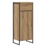 Gabinete de Baño con cajón Roble Artesanal 40 x 30 x 100 cm en Tocadores de baño | Comprar online en Foro24
