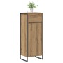 Gabinete de Baño con cajón Roble Artesanal 40 x 30 x 100 cm en Tocadores de baño | Comprar online en Foro24