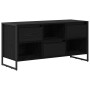 Gabinete de TV con cajón Roble Negro 100 x 36 x 49,5 cm en Muebles TV | Comprar online en Foro24