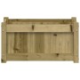 Pflanzkübel aus imprägniertem Kiefernholz 60x31x31 cm von , Töpfe und Pflanzgefäße - Ref: Foro24-837447, Preis: 45,81 €, Raba...