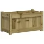 Jardinera de madera de pino impregnada 60x31x31 cm de , Maceteros y jardineras - Ref: Foro24-837447, Precio: 45,18 €, Descuen...