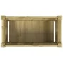 Jardinera de madera de pino impregnada 60x31x31 cm de , Maceteros y jardineras - Ref: Foro24-837447, Precio: 45,18 €, Descuen...