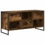 Gabinete de TV con cajón Roble Humo 100 x 36 x 49,5 cm en Muebles TV | Comprar online en Foro24