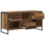 Gabinete de TV con cajón Madera Vieja 100 x 36 x 49,5 cm en Muebles TV | Comprar online en Foro24
