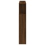 Cabecero LED madera ingeniería roble marrón 120x18,5x103,5 cm de , Cabeceros y pies de cama - Ref: Foro24-837343, Precio: 68,...