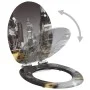 WC-Sitz WC Soft-Close-Deckel MDF Design New York von vidaXL, Toiletten- und Bidetsitze - Ref: Foro24-143932, Preis: 50,08 €, ...