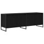 Gabinete de TV Roble Negro 140 x 36 x 49.5 cm en Muebles TV | Comprar online en Foro24