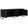 Gabinete de TV Roble Negro 140 x 36 x 49.5 cm en Muebles TV | Comprar online en Foro24