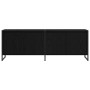 Gabinete de TV Roble Negro 140 x 36 x 49.5 cm en Muebles TV | Comprar online en Foro24