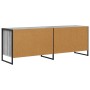 Gabinete de TV Gris Sonoma 140 x 36 x 49.5 cm en Muebles TV | Comprar online en Foro24