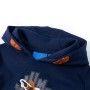 Sudadera infantil con capucha azul marino 92 de , Camisetas para niños - Ref: Foro24-13144, Precio: 13,12 €, Descuento: %