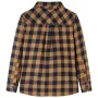 Child's checkered shirt in cognac and blue, size 116 by , Kids T-shirts - Ref: Foro24-12956, Price: 13,95 €, Discount: %