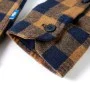 Child's checkered shirt in cognac and blue, size 116 by , Kids T-shirts - Ref: Foro24-12956, Price: 13,95 €, Discount: %