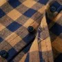 Child's checkered shirt in cognac and blue, size 116 by , Kids T-shirts - Ref: Foro24-12956, Price: 13,95 €, Discount: %