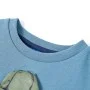 Medium blue children's sweatshirt 104 by , Kids T-shirts - Ref: Foro24-13200, Price: 11,24 €, Discount: %