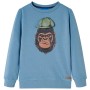 Medium blue children's sweatshirt 92 by , Kids T-shirts - Ref: Foro24-13199, Price: 11,35 €, Discount: %