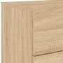 Wall-mounted bedside tables with LED lights, 2 units Sonoma oak by , Nightstands - Ref: Foro24-836817, Price: 95,12 €, Discou...