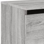 Wandmontierter Nachttisch mit grauen LED-Leuchten in Sonoma von , Nachttische - Ref: Foro24-836836, Preis: 38,91 €, Rabatt: %