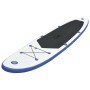 Blau-weißes aufblasbares Paddle-Board-Set von vidaXL, Paddleboards - Ref: Foro24-91582, Preis: 190,87 €, Rabatt: %