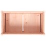Solid Douglas fir wood planter 90x50x70 cm by , Pots and planters - Ref: Foro24-837472, Price: 117,21 €, Discount: %
