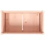 Solid Douglas fir wood planter 90x50x70 cm by , Pots and planters - Ref: Foro24-837472, Price: 76,56 €, Discount: %