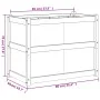 Douglasie Pflanzgefäß aus massivem Tannenholz 90x50x70 cm von , Töpfe und Pflanzgefäße - Ref: Foro24-837472, Preis: 76,56 €, ...
