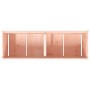 Douglasie Pflanzgefäß aus massivem Tannenholz 150x50x50 cm von , Töpfe und Pflanzgefäße - Ref: Foro24-837487, Preis: 143,14 €...