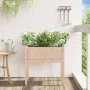 Pflanzgefäß mit Beinen aus massivem Kiefernholz 70x31x70 cm von , Töpfe und Pflanzgefäße - Ref: Foro24-837554, Preis: 49,88 €...
