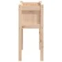 Pflanzgefäß mit Beinen aus massivem Kiefernholz 70x31x70 cm von , Töpfe und Pflanzgefäße - Ref: Foro24-837554, Preis: 49,88 €...