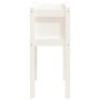 Pflanzgefäß mit Füßen massives Kiefernholz weiß 70x31x70 cm von , Töpfe und Pflanzgefäße - Ref: Foro24-837556, Preis: 48,93 €...
