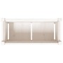 Planter with solid pine wood legs 70x31x70 cm by , Pots and planters - Ref: Foro24-837556, Price: 48,93 €, Discount: %