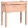 Jardineras con patas 2 uds madera maciza de abeto Douglas de , Maceteros y jardineras - Ref: Foro24-837561, Precio: 96,96 €, ...