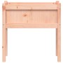 Jardineras con patas 2 uds madera maciza de abeto Douglas de , Maceteros y jardineras - Ref: Foro24-837561, Precio: 100,55 €,...