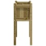 Planters with legs 2 units pine wood treated by , Pots and planters - Ref: Foro24-837563, Price: 81,23 €, Discount: %