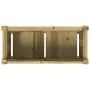Planters with legs 2 units pine wood treated by , Pots and planters - Ref: Foro24-837563, Price: 78,06 €, Discount: %