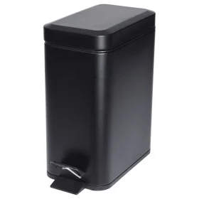 Excellent Houseware Mattschwarzer Pedal-Mülleimer 5 L von , Mülltonnen und Mülltonnen - Ref: Foro24-447456, Preis: 25,86 €, R...